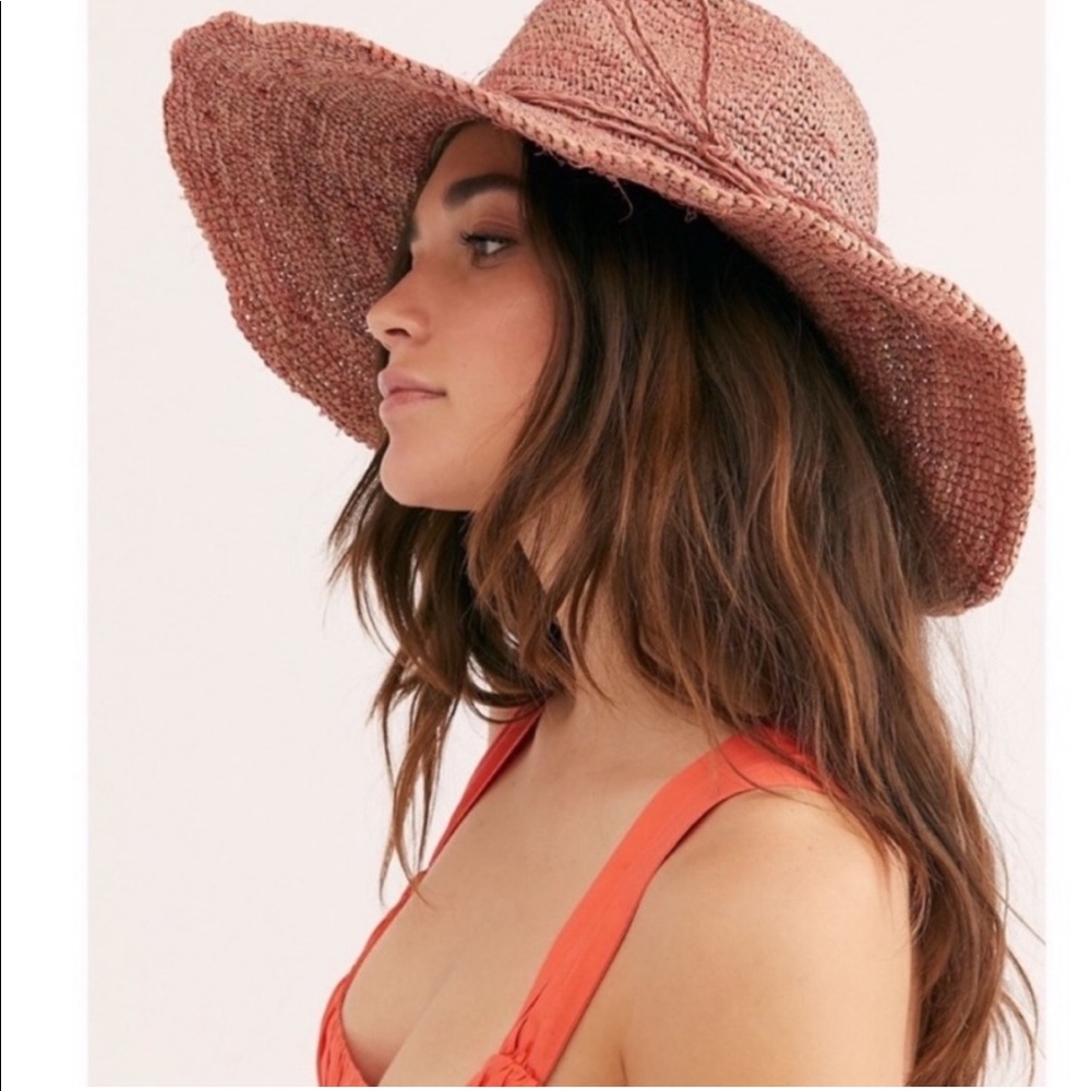 NWT Free People Marley Hat in Rose